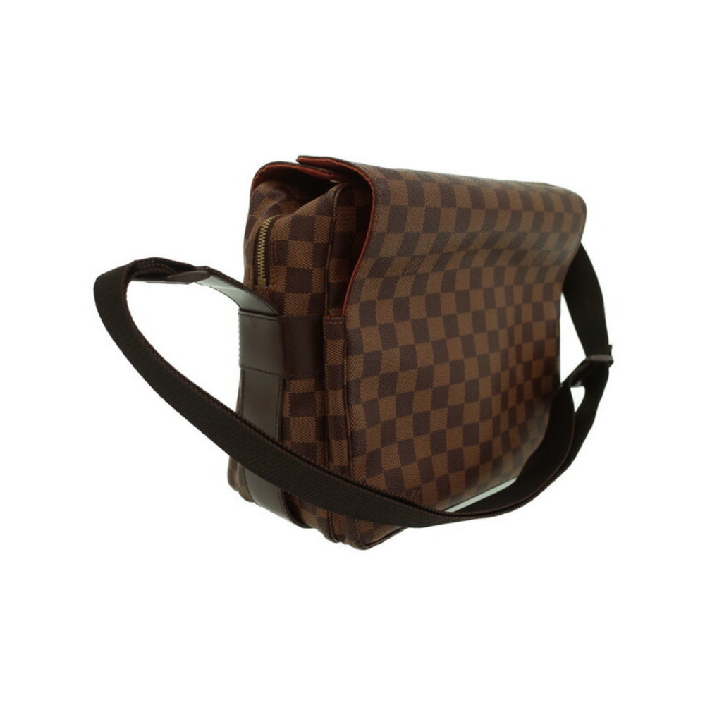 Louis Vuitton Damier Naviglio Ebene Bag Shoulder Brown